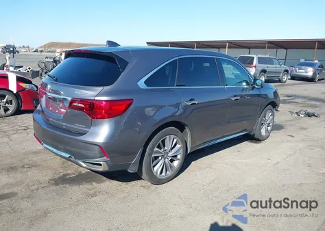 2018 Acura Mdx Technology Package Acurawatch Plus Pkg из США, поврежденный, VIN 5J8YD4H58JL008735